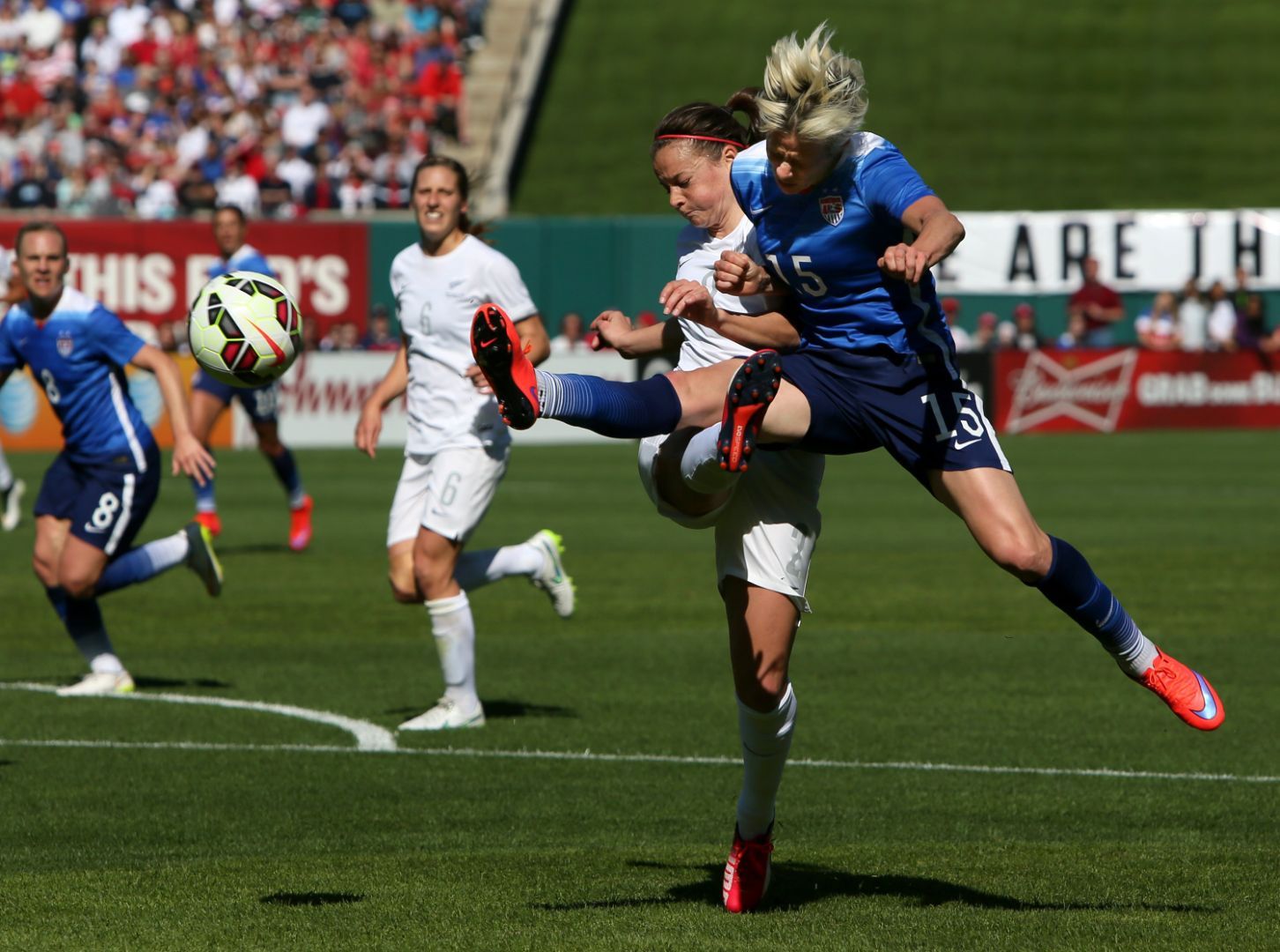US Women's National Soccer Team vs New Zealand